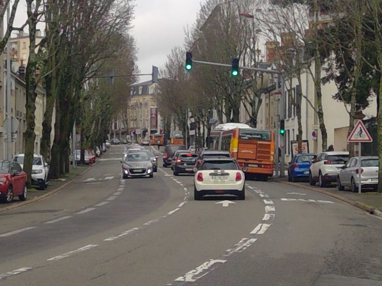 Une photo de l'avenue Bollée.